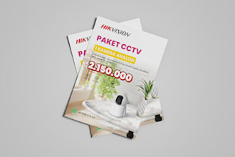 create clean and modern print designs for your business