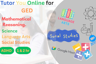 be your online ged tutor and science, reasoning through language