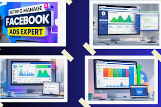 setup and manage facebook ads, conversion with fb pixel and meta ads camp