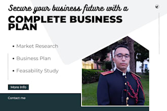 build a complete business plan for your start up