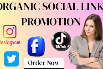 promote your website link to 100m plus USA UK twitter fb ig tiktok audience