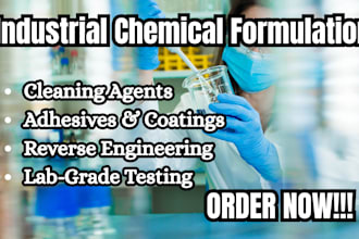 provide industrial chemical formulation sourcing and lab grade testing