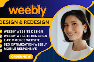 do professional weebly design or redesign weebly website