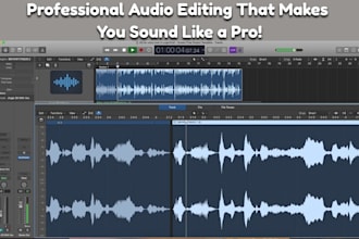 do audio editing services for podcast, voice overs, etc