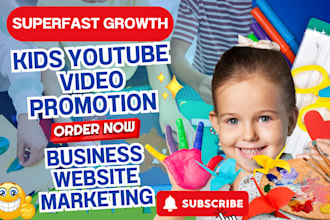 promote kid youtube video channel blog ai website product manage via reddit post