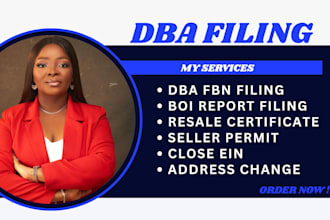 register us llc registration obtain ein, itin, boi report,resales certificate