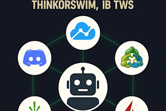 develop trading bot for discord tradingview ninjatrader mt4,5 thinkorswim ib tws