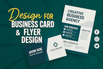 design professional business card  to promote your brand