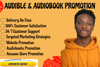 promote your amazon acx audible audiobooks