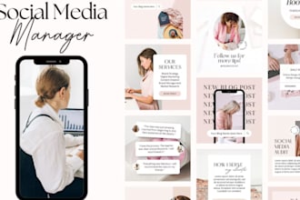design branded instagram posts, stories, and highlight covers for your business