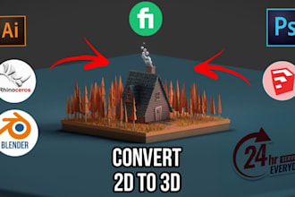 do 3d model in blender rhino and do 3d industrial design cad design