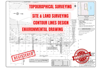 design contour lines, topograhical surveying land surveying site plan mapping