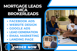 generate mortgage leads mca broker home loans appointment lead officers website