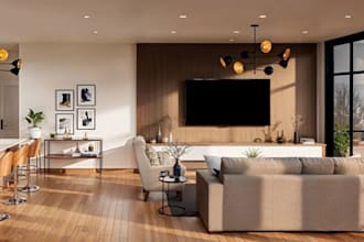remodel modern villa, photorealistic renderings,cgi interior,exterior, animation