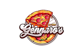 create awesome and gorgeous pizza logo design
