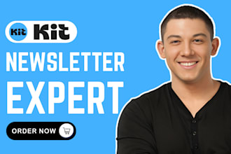 setup convertkit email template kit newsletter, email sequence, kit landing page