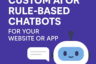 develop custom chatbots for your website or app