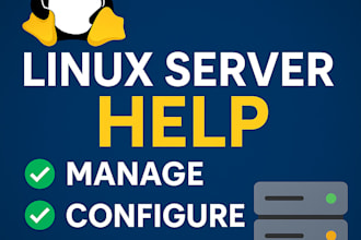 help you manage, configure, and troubleshoot your linux server