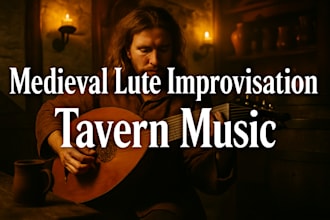 create medieval lute music, tavern ambient music