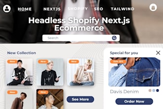 build a headless shopify nextjs ecommerce storefront for brands