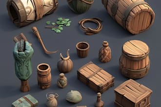 do  realistic or semi realistic props, objects, asset packs