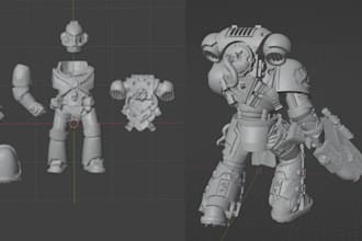 professionally fix, edit, and prepare your stl or 3d model for 3d printing
