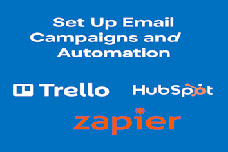 set up email campaign and automation with trello zapier klaviyo notion setup