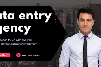 proficient in data entry,copy data scraping, lead generation