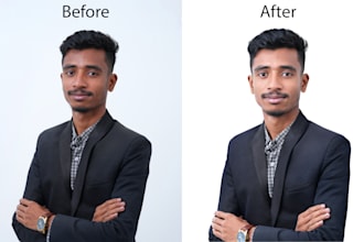 do professional image editing and product photo retouching