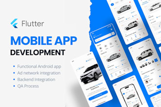 build car rental mobile app development in flutter