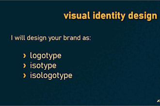 design your visual identity