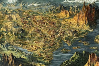 create your fantasy map, , battlemap for