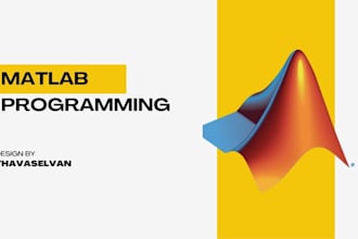 do matlab programming, simulink, and control system project