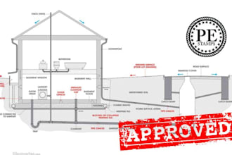 draft 2d site plans plot plans grading plans for city permits