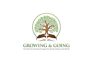 do modern minimalist church, religious, christian and ministry logo design