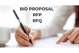 create a professional bid rfp tender proposal to win contracts
