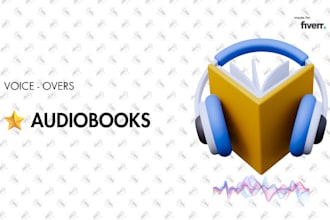 do soft calm narration style voice overs for audiobooks