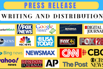 write crypto press release, distribute and publish crypto press release