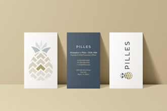 create the perfect logo, style guide and business card