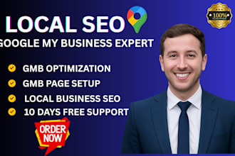 do gmb reinstatement, listing, scraping, USA local citation and  google maps SEO