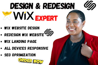design wix studio website wix studio landing page wix studio booking website