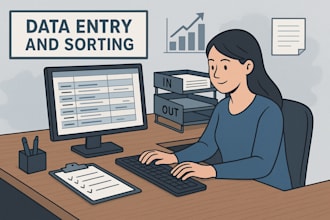 do fast and accurate data entry, cleanup, and formatting