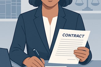draft or review contracts and agreements