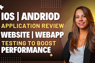qa test your game, website and review your IOS or andriod app