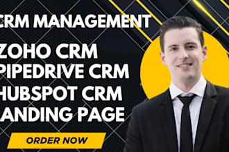 zoho site zoho crm hubspot VA workflow hubspot landing page pipedrive automation