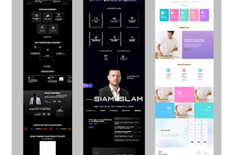 design a stunning portfolio website to showcase your work