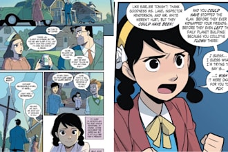 comic book illustration comic stripe comic storyboard cartoon character