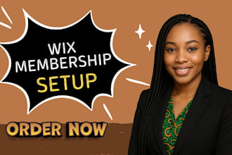 wix membership setup area wix member area setup on wix website member login page