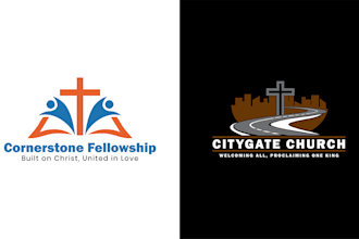 create a modern, elegant ministry, christian or church logo design