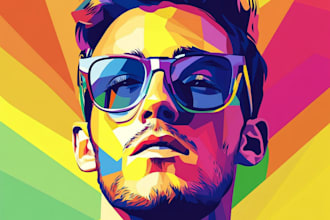 make awesome wpap pop art portrait
